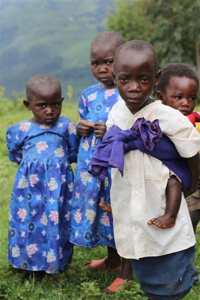 Batwa children from Birara Community Kisoro