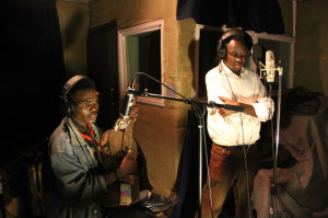 Tiny Moses & Winyo in studio