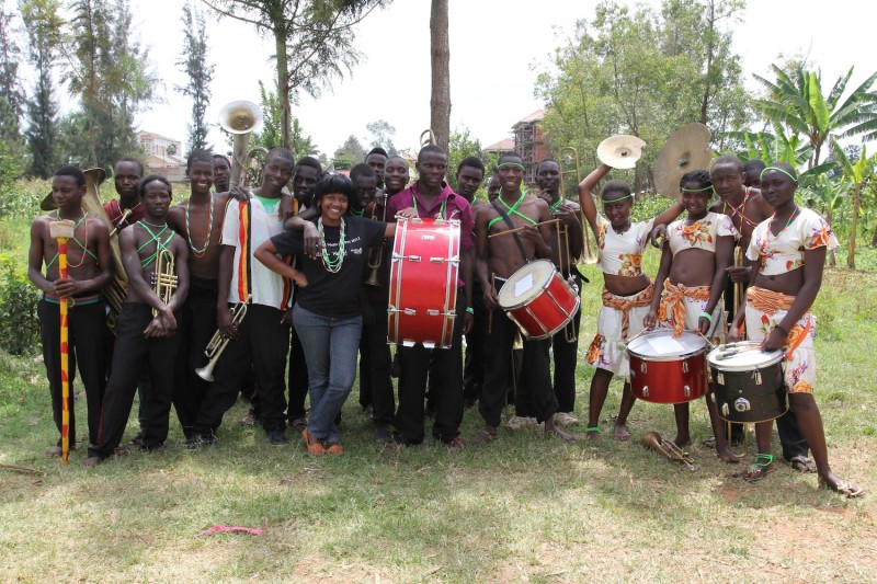 Elgon Ngoma Troupe with Jacinta