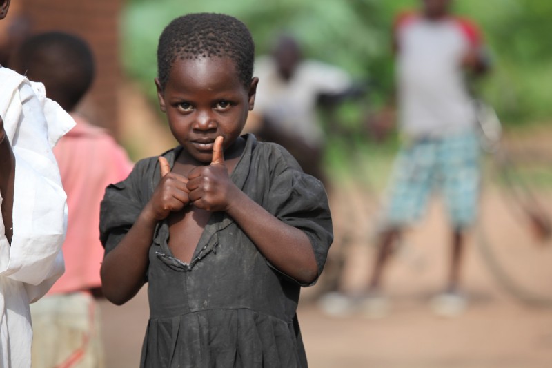 Thumbs up at Nakisenyi