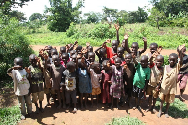 Kids in Uganda