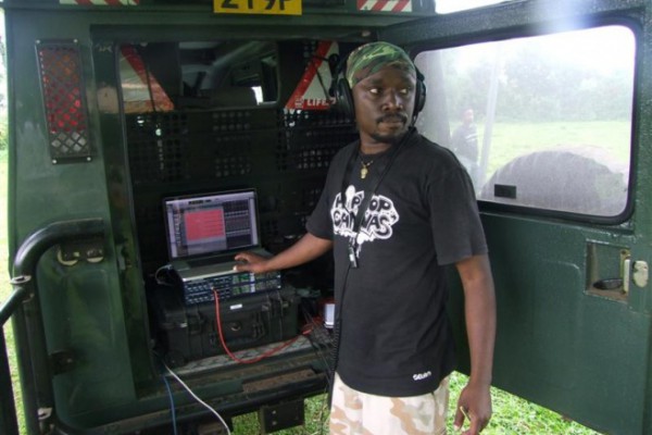 Steve Kivutia - sound engineer Ketebul Music and Singing Wells